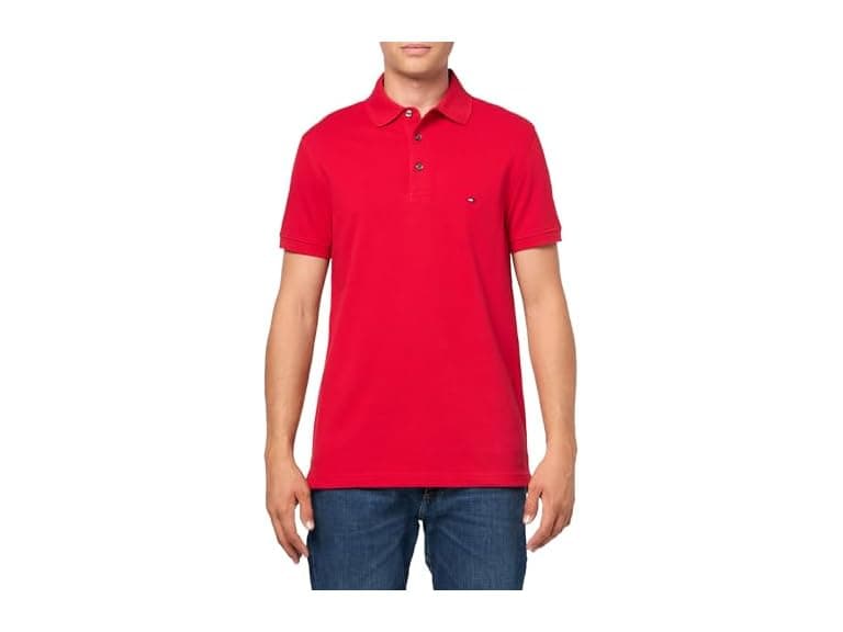 Tommy Hilfiger Men Short Sleeve Polo Shirts - Image 1