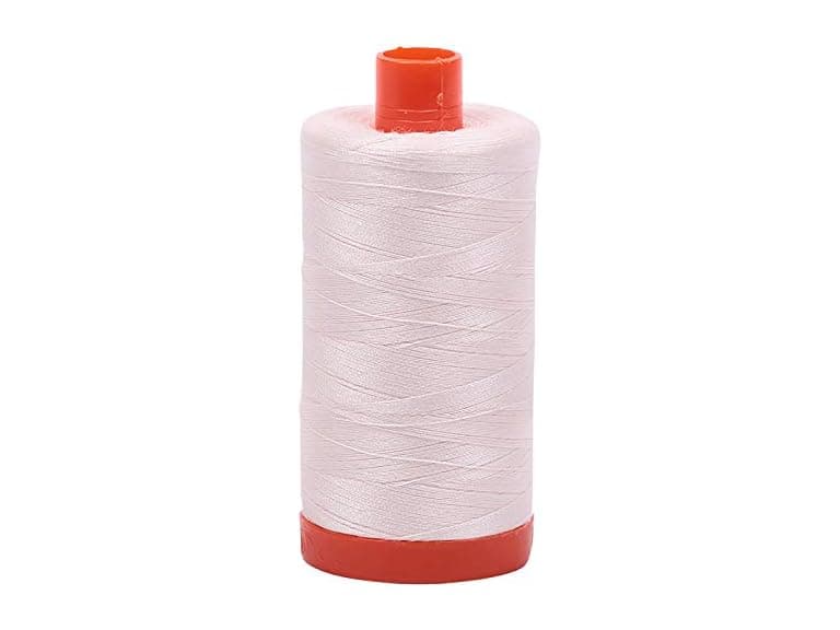 Aurifil Quilting Thread 50wt Oyster White - Image 1