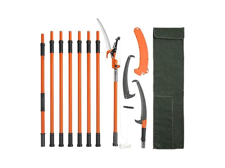 VEVOR Manual Pole Saw, 7.3-27 ft  - Image 1
