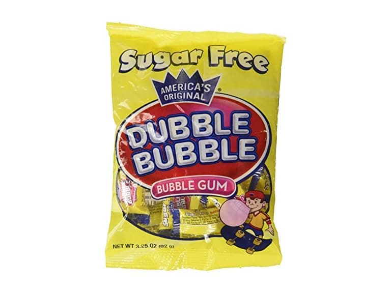 Dubble Bubble Sugar Free Gum - 3.25 oz - Image 1