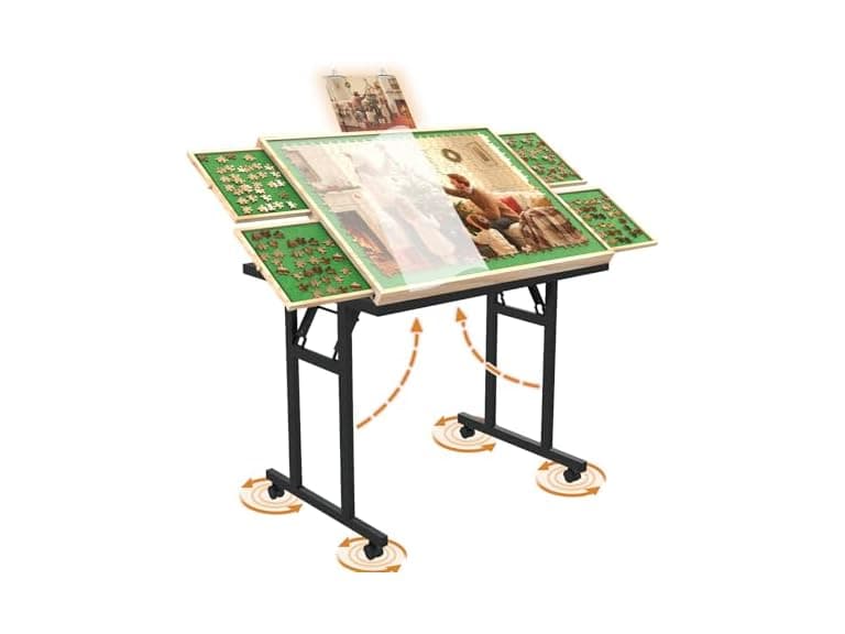 1500 Pieces Puzzle Table - Image 1