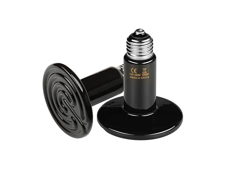 HealSmart Reptile Heat Lamp 100W 2-Pack - Image 1