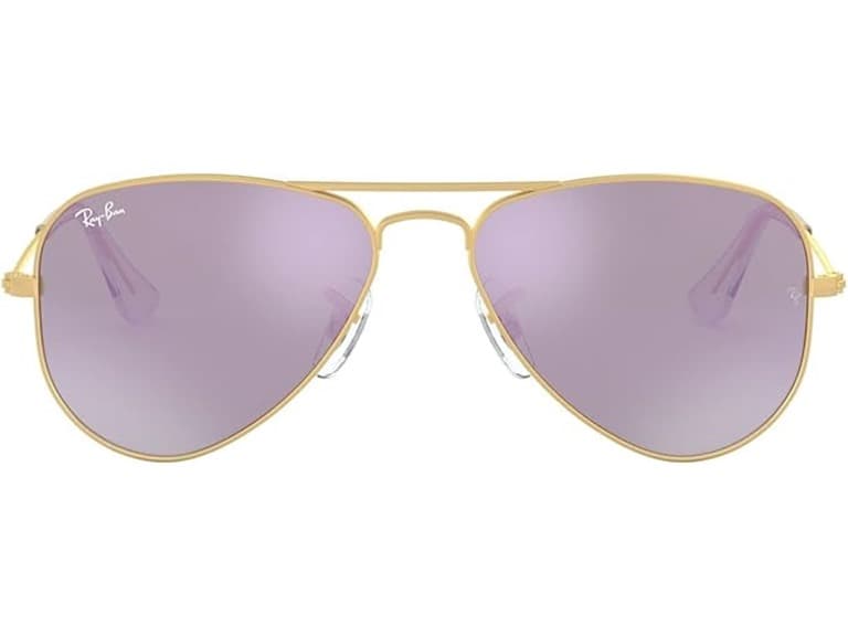 Ray-Ban Junior Kids' Rj9506s Metal Aviator Sunglasses - Image 1