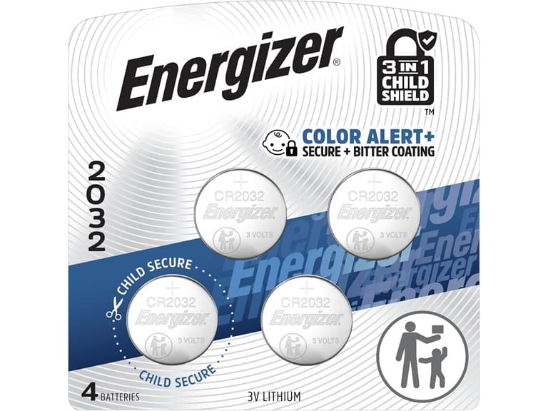 (4 PACK) Energizer 2032 Batteries - 3V Lithium Coin Batteries - Image 1