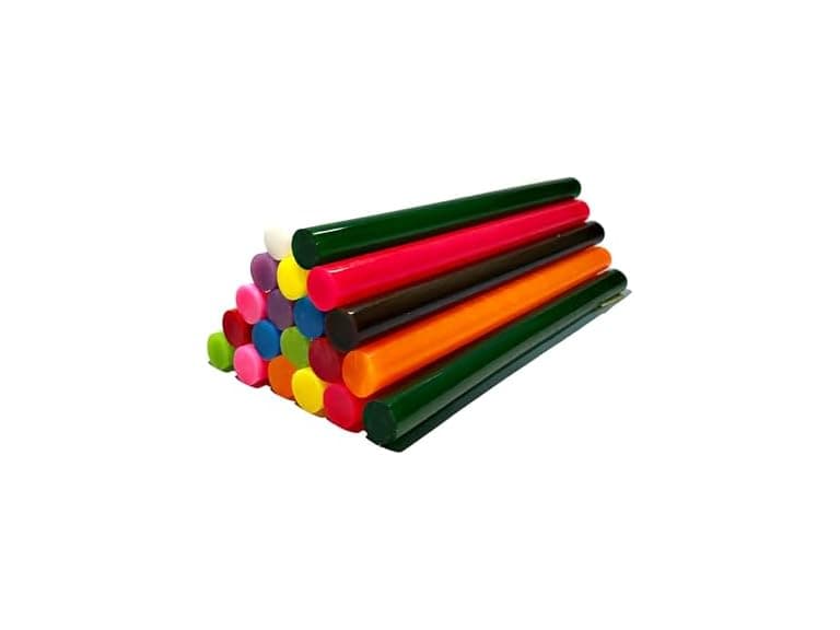 TILSWALL 20pcs Colored Hot Glue Sticks - Image 1