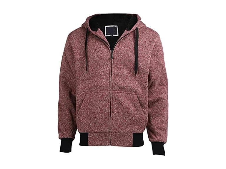 Gary Com Men (M) Marled Sherpa Lined Hoodies - Image 1