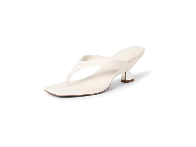 The Drop Women's Dakota Thong Scupted Heel Sandal (7) - Image 1