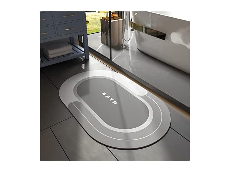 MontVoo Bath Mat - Non Slip, Quick Dry Stain - Image 1