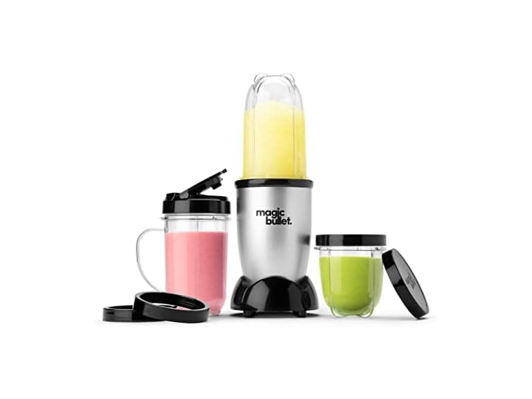 Magic Bullet Blender, Small, Silver, 11 Piece Set - Image 1