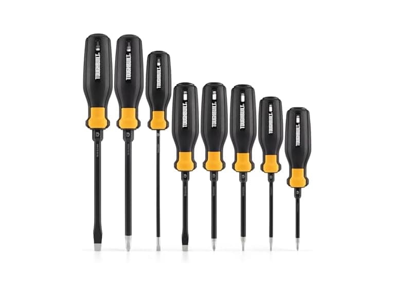 ToughBuilt TB-H5S8-A Standard 8pc Screwdriver Set - Image 1
