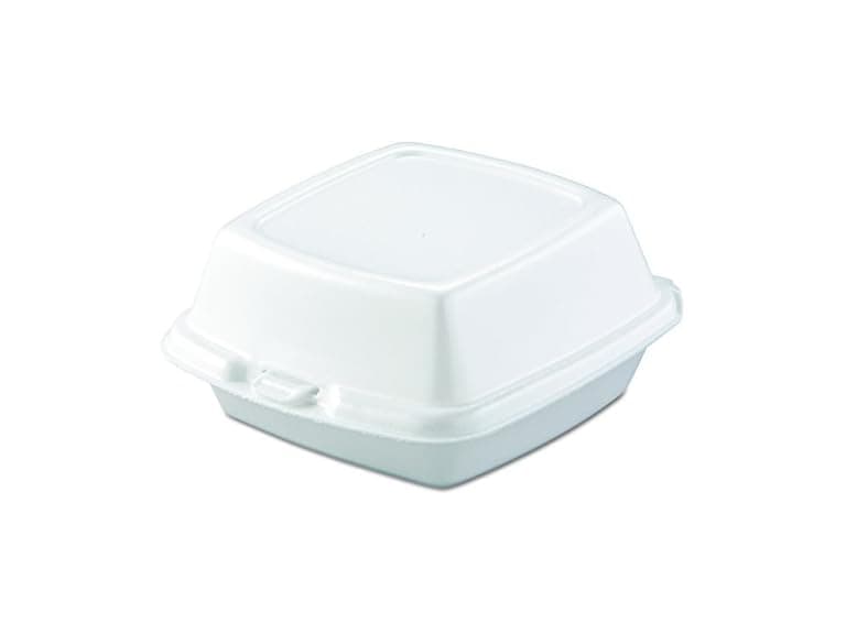 Dart 6 in Lg Sandwich Foam Container - Image 1