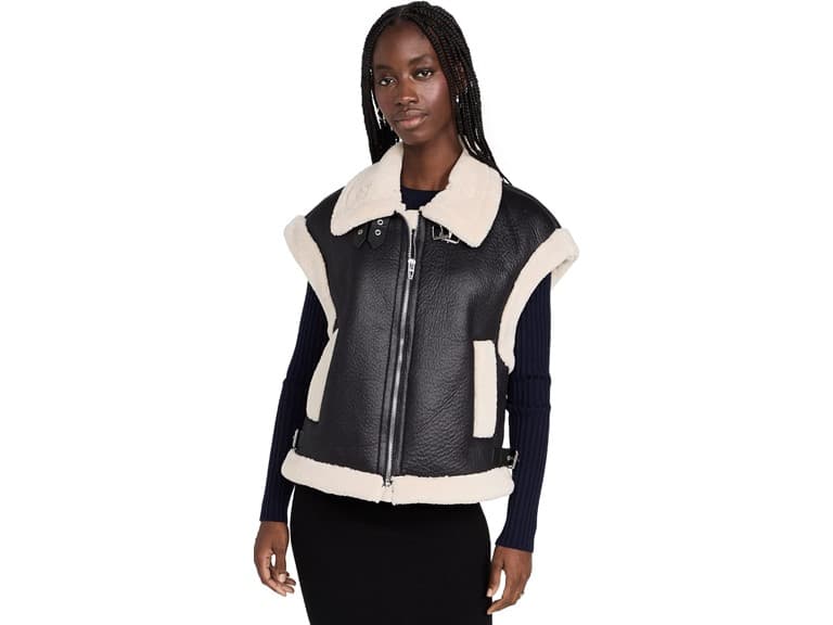 [BLANKNYC] Women (Small-Medium) Vegan Leather Vest - Image 1