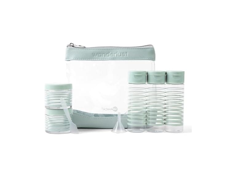 MIAMICA Bottle Set - Sage Green, 9 Piece - Image 1