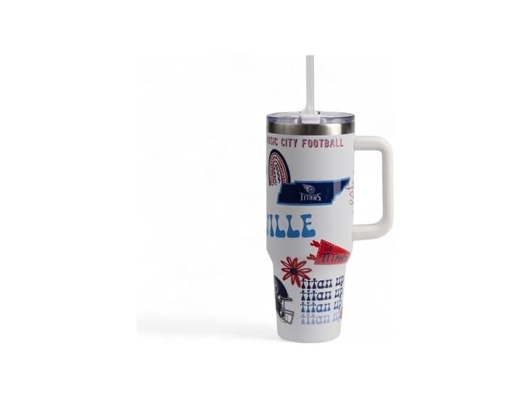 TENNESSEE TITANS 46oz Game Day Tumbler - Image 1