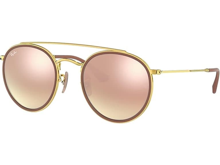 Ray-Ban Rb3647n Double Bridge Round Sunglasses - Image 1