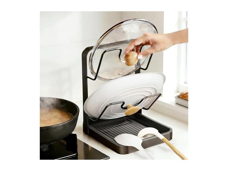 Pot Lid Storage Rack - Image 1