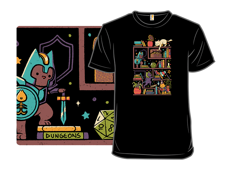 RPG Cats Bookshelf - Image 1