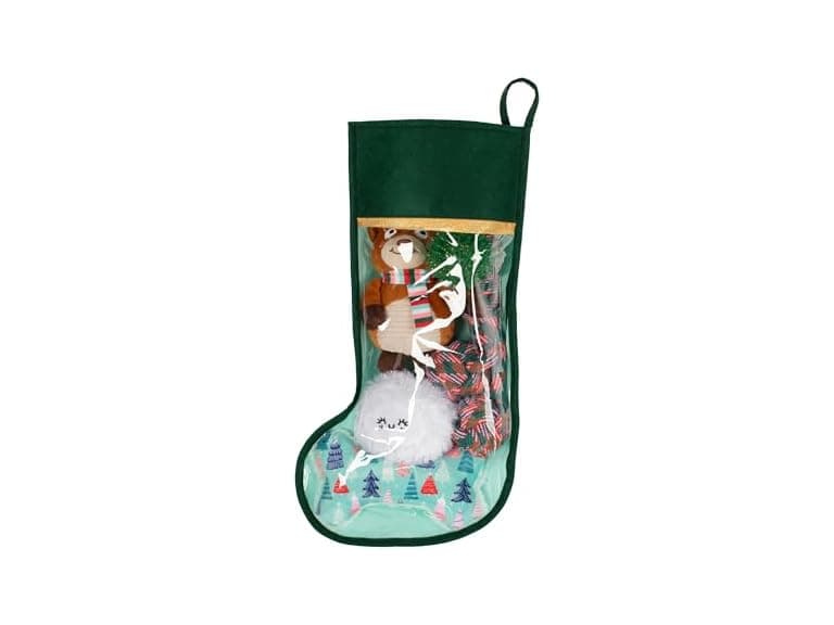Fringe Studio Pet Toy, Happy Pawlidays Dog - Image 1