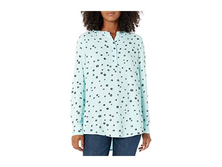 Amazon Essentials Women Long-Sleeve Woven Blouse - Image 1