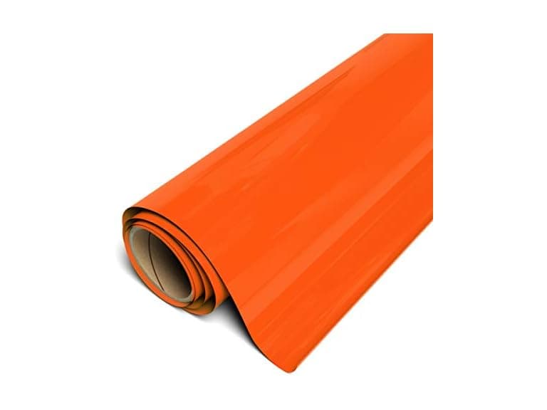 Siser EasyWeed Matte Orange HTV 11.8"x5ft - Image 1