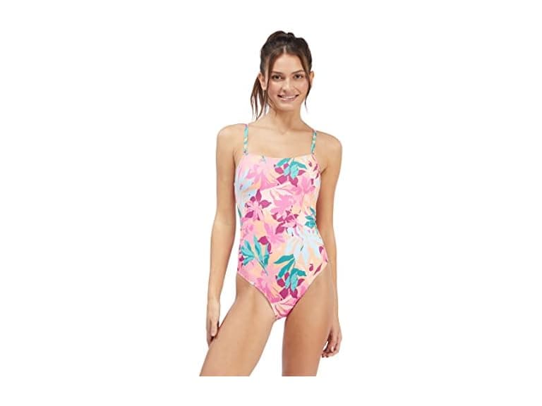 Roxy Women Active Swimming One-Piece Cantaloupe MD - Image 1