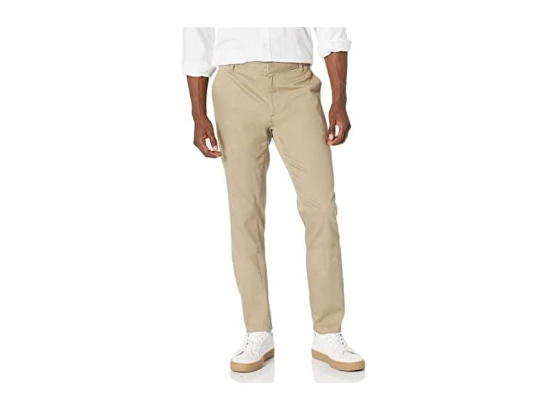 Amazon Essentials Mens SlimFit WrinkleResistant Stretch Chino Pant - Image 1