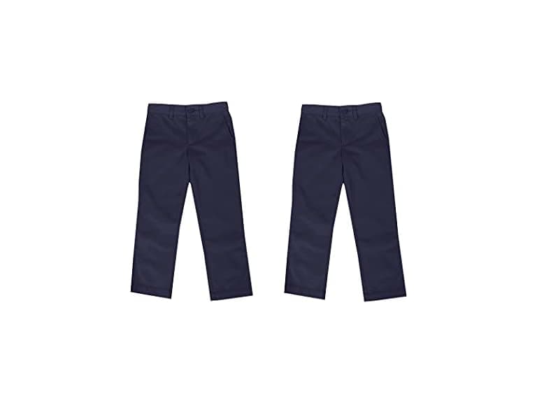 Boys 2PK Super Stretch Chino Pants - Image 1