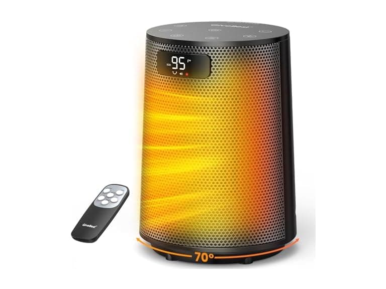 GiveBest Electric Space Heater with Remote