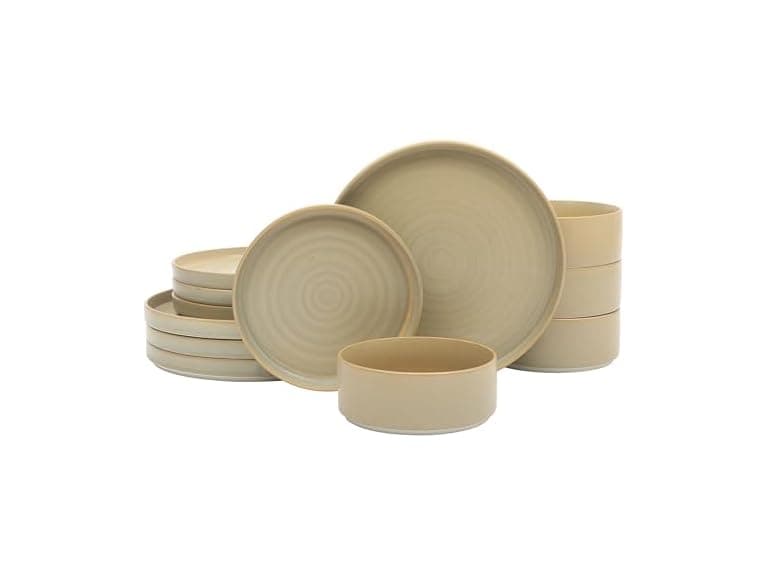 Gibson Elite Echo Bay 12 Piece Porcelain Set - Image 1