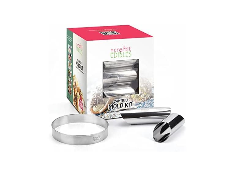 18 Pack Cannoli Tube Mold Set - Image 1