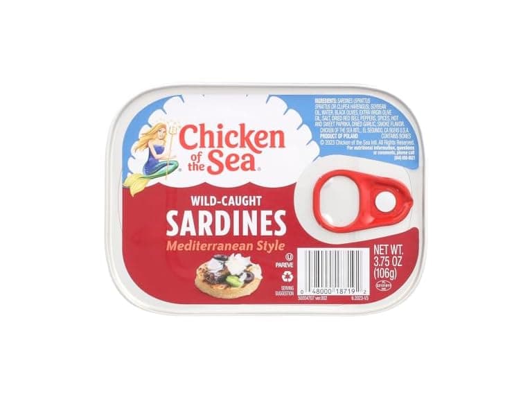 1ct Chicken Of The Sea, Mediterranean Style Sardines - Image 1