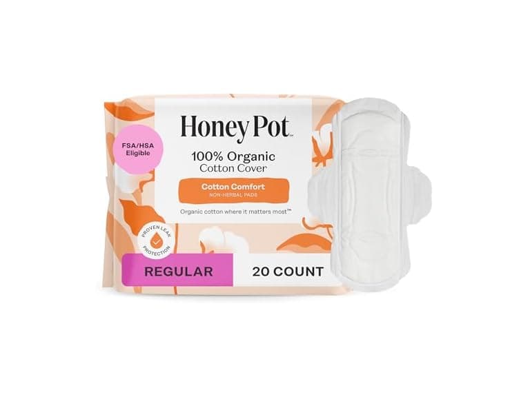 Honey Pot Regular Pads 20ct - Image 1