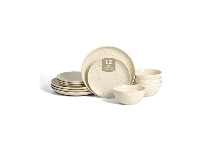 Stone Lain Dua 12-Piece Dinnerware - Image 1