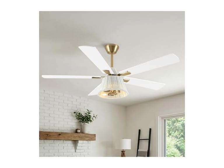Parrot Uncle F6042 52 Inch Ceiling Fan with Light - Image 1
