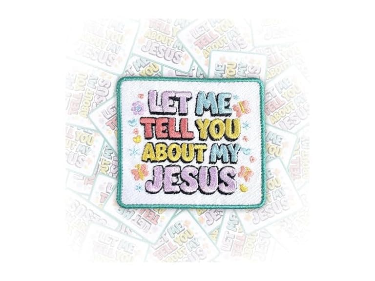 GNAART Let Me Tell You About My Jesus Patch - Image 1