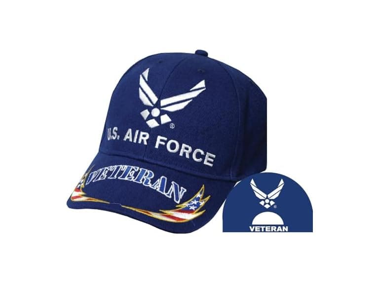 Eagle Emblems, Inc. US AIR FORCE VETERAN HAT - Image 1