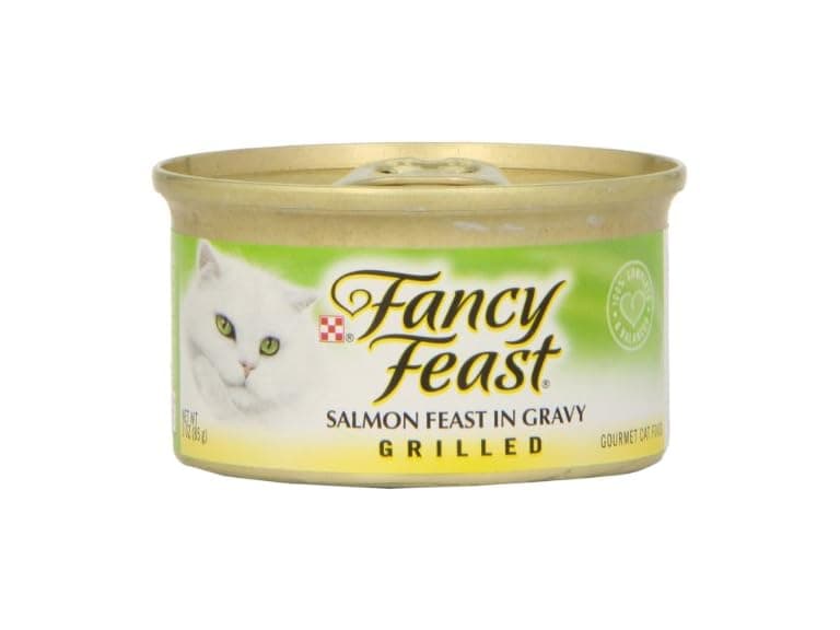 1CT Fancy Feast Cat Food Grilled Salmon Feast - Image 1