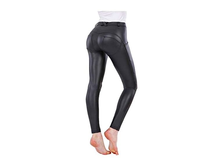 Fleece Lined Leather Pants for women - Image 1