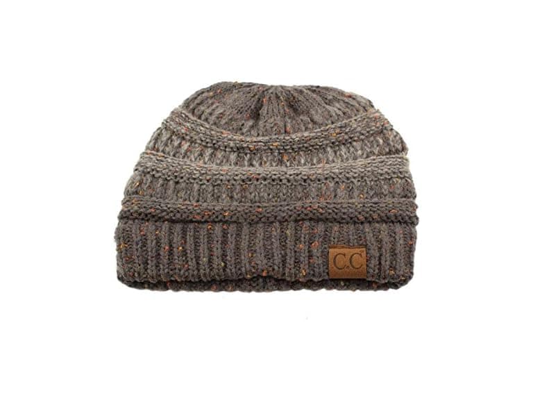 SK Hat Shop (OS) Confetti Chunky Soft Stretch Dk. - Image 1