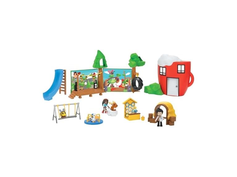 Coffee Shop and Playground Large Playset - Image 1