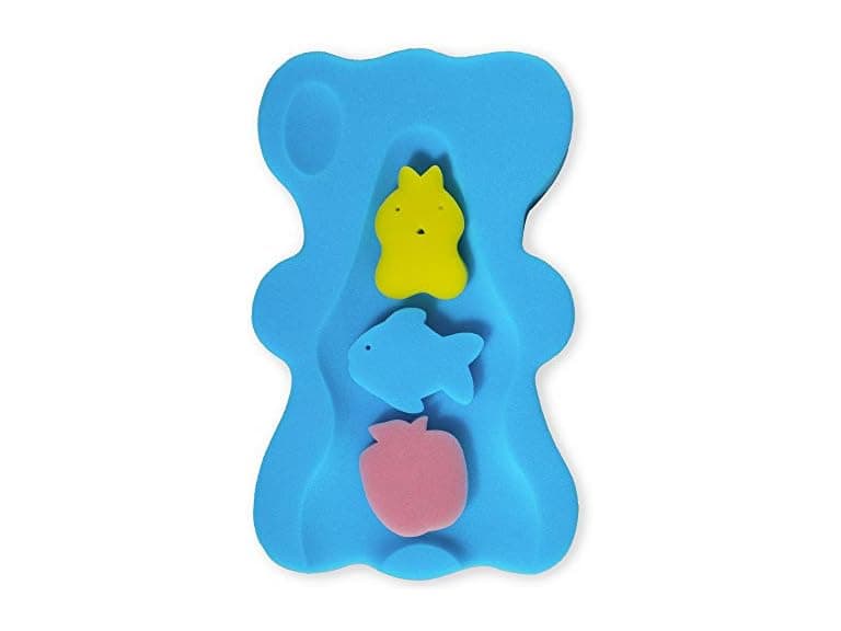 2 Pack Soft Infant Bath Sponge - Image 1
