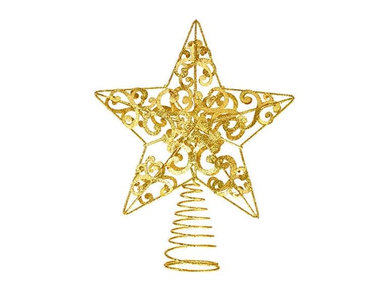 2 Pack 10" Christmas Tree Topper - Image 1