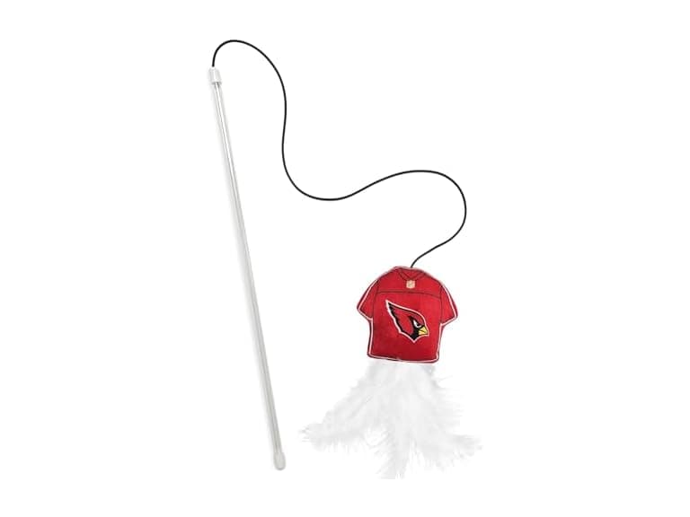 NFL Arizona Cardinals Team Jersey Wand with CAT NIP - Image 1