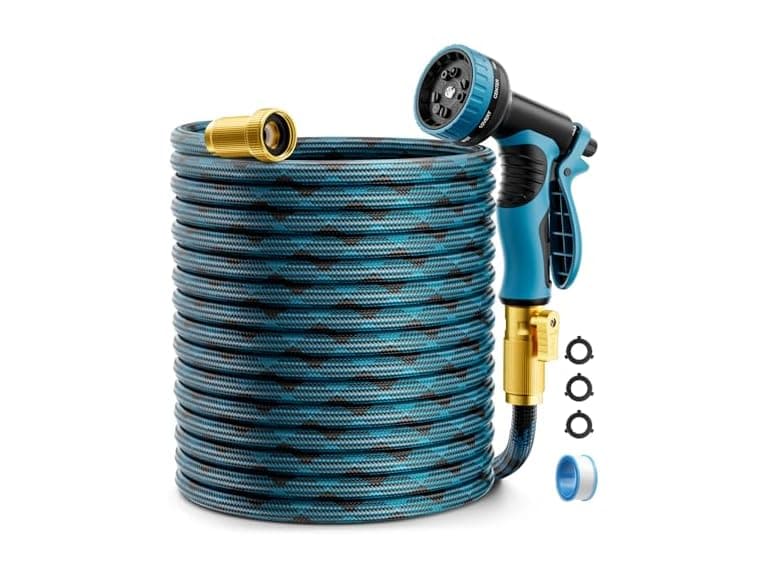 Mbtrong 100ft Blue Garden Hose - Image 1