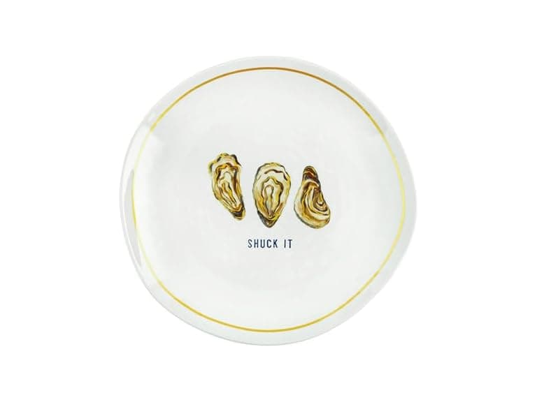 Santa Barbara Design Studio Appetizer Plates Shuck It - Image 1