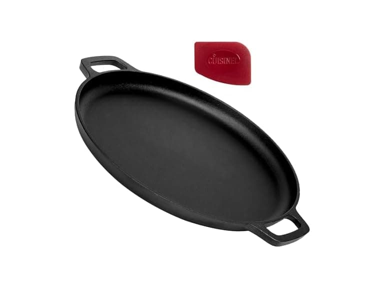 Cuisinel Cast Iron Pizza Pan 13.5-Inch - Image 1