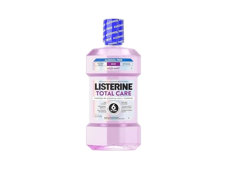 Listerine Total Care Alcohol-Free Mouthwash 1L - Image 1