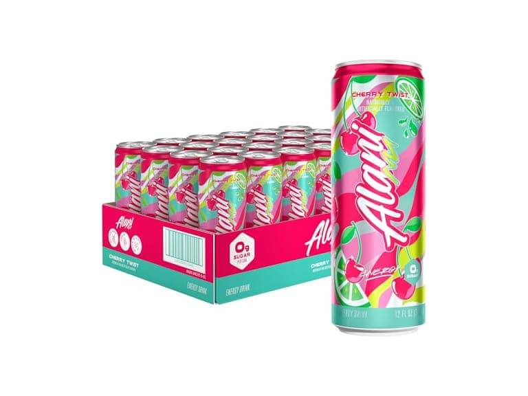 Alani Nu CHERRY TWIST Ice Sugar Free, 24 Count - Image 1
