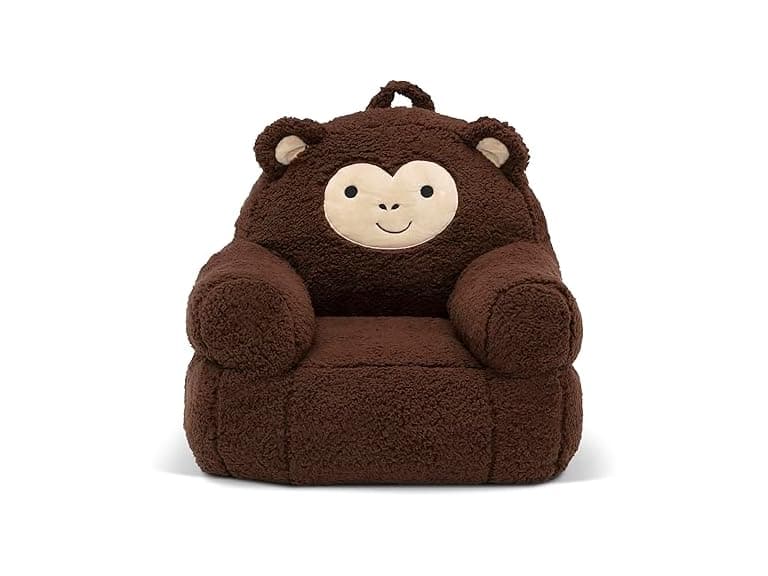 Delta Children Cozee Buddy Chair, Monkey - Image 1