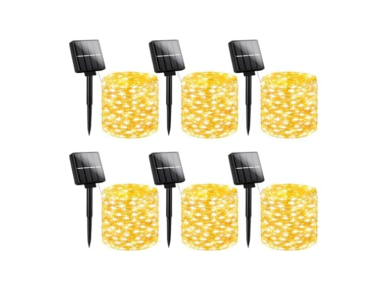 Brightever Solar String Lights, 6-Pack Total 240FT - Image 1
